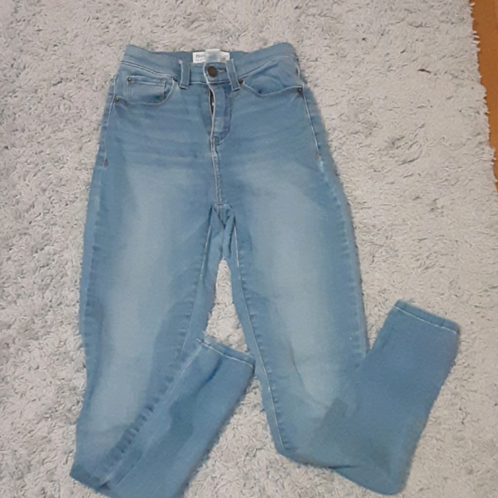 Super high rise Mudd jeans
